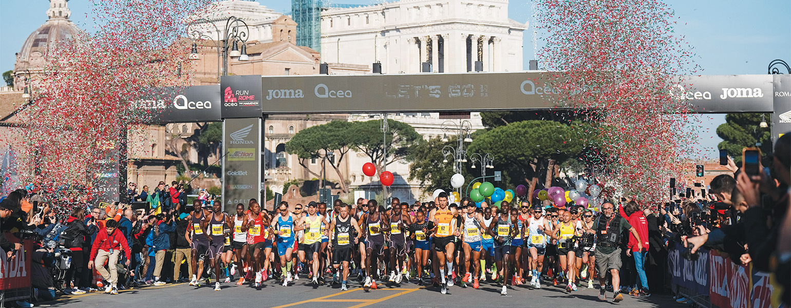 È tutto pronto per la XXX° Maratona di Roma